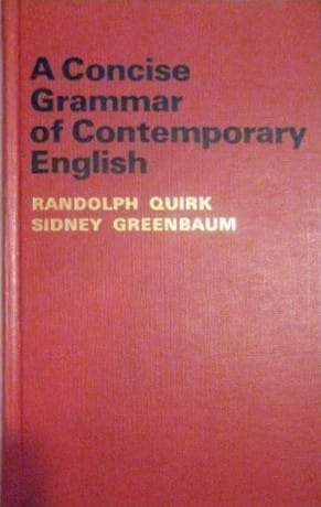 A Concise Grammar of Contemporary English