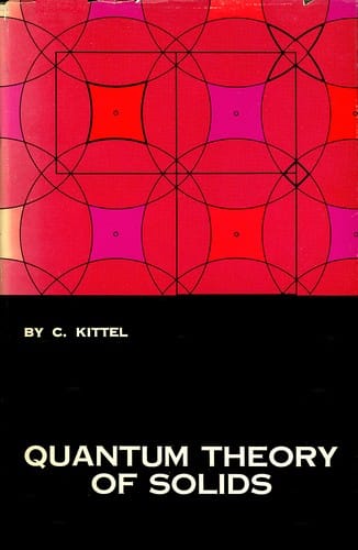 Quantum theory of solids