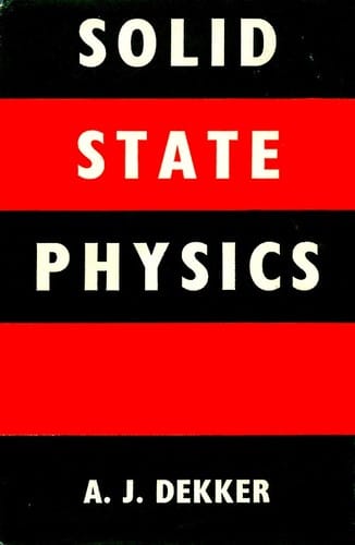 Solid state physics