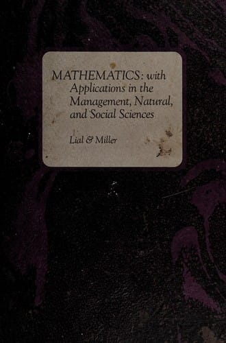 Mathematics with applications