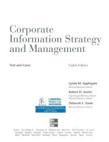 Corporate information strategy and management