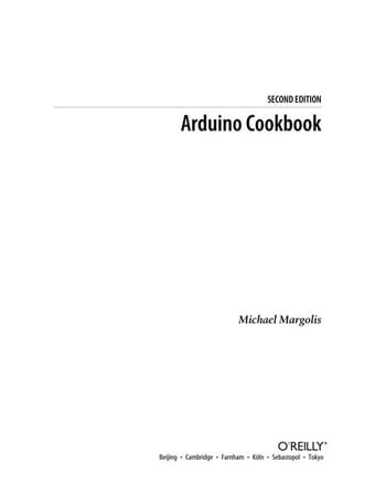 Arduino Cookbook