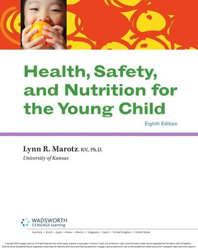 Health, safety, and nutrition for the young child