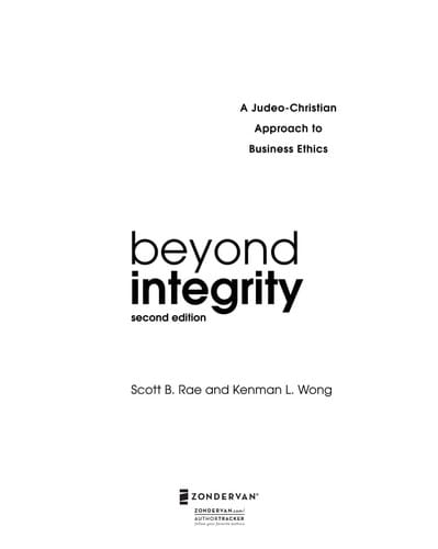 Beyond integrity