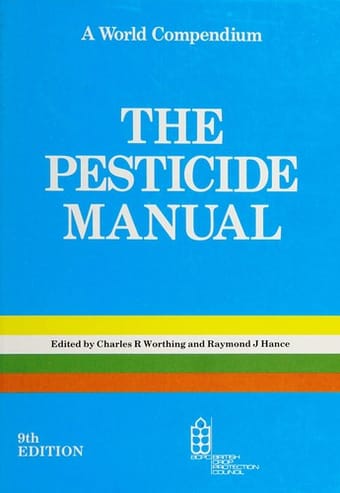 The Pesticide manual