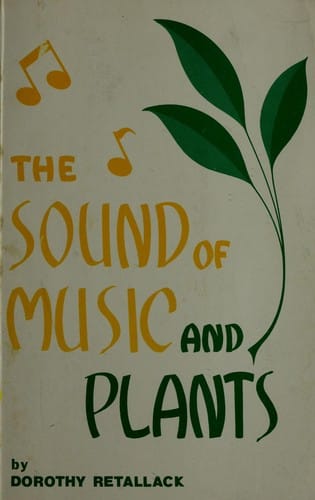 The sound of music and plants