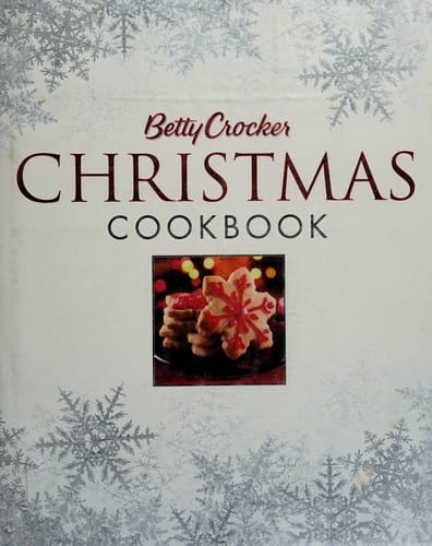 Betty Crocker Christmas cookbook
