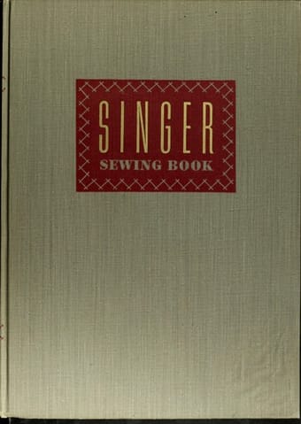 Singer sewing book