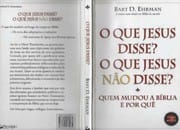 O que Jesus disse? o que Jesus na o disse?