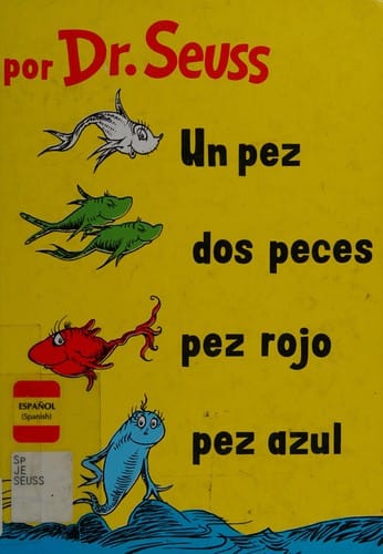 Un pez, dos peces, pez rojo, pez azul