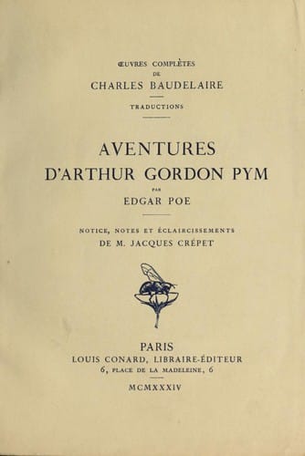 Aventures d'Arthur Gordon Pym