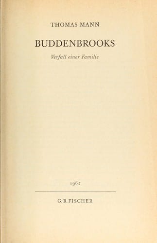 Buddenbrooks