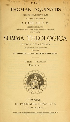 Summa theologica