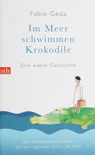 Im Meer schwimmen Krokodile
