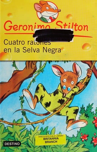 Cuatro ratones en la selva negra