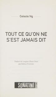 Tout ce qu'on ne s'est jamais dit