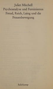 Psychoanalyse und Feminismus