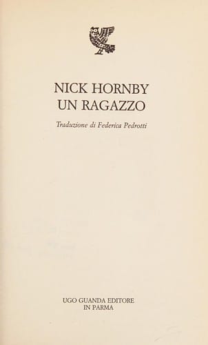Un ragazzo