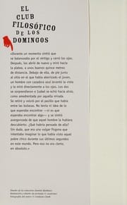 El club filosófico des los domingos