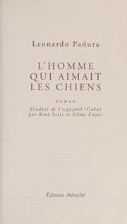 L'homme qui aimait les chiens
