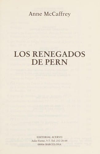 Los renegados de Pern