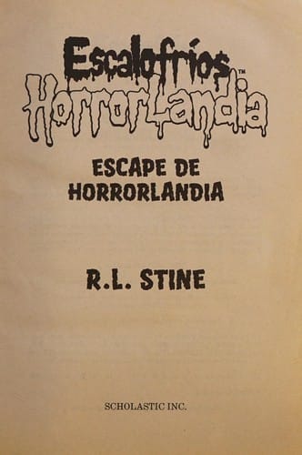 Escape de Horrorlandia