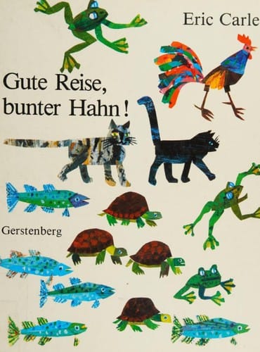 Gute Reise, bunter Hahn