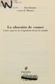 La Obsesion De Comer