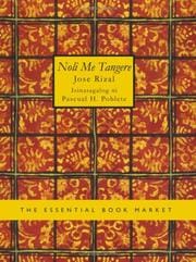 Noli Me Tangere (Large Print Edition)