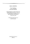 Der Ausklang des alten Reiches