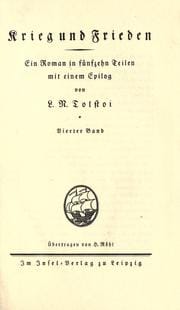 Krieg und Frieden