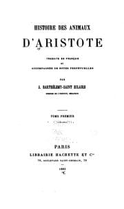 Histoire des animaux