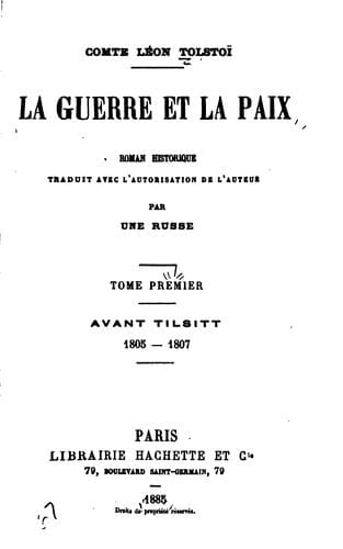 La guerre et la paix