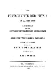 Fortschritte der Physik