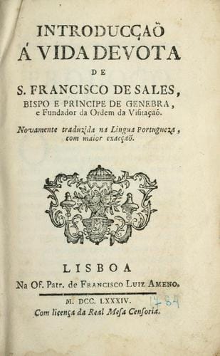 Introducçaõ á vida devota de S. Francisco de Sales
