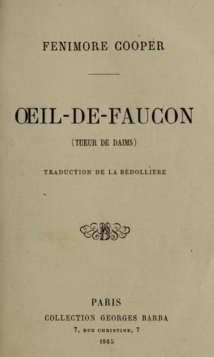 Oeil-de-faucon (Tueur de daims)