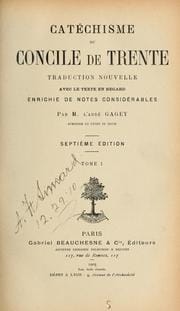 Catéchisme du Concile de Trente