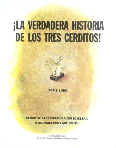 ¡La verdadera historia de los tres cerditos!