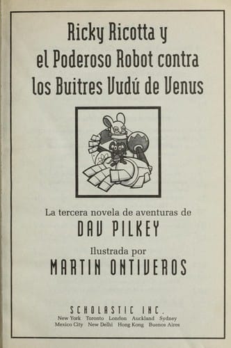 Ricky Ricotta y el poderoso robot contra los buitres vudu de Venus
