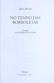 No tempo das borboletas