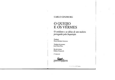 O queijo e os vermes