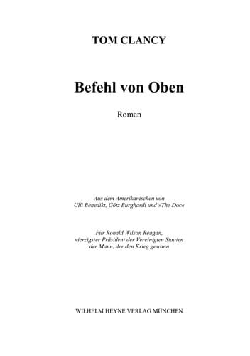 Befehl von oben