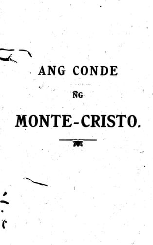 Ang conde ñg Monte-Cristo