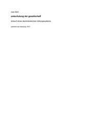 Entschulung der Gesellschaft