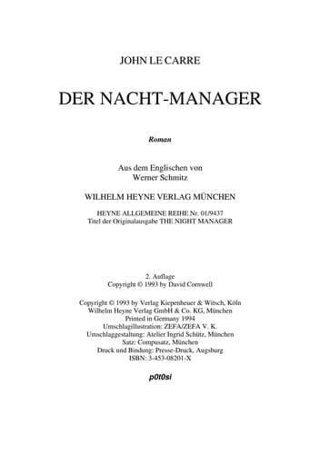 Der Nacht-Manager