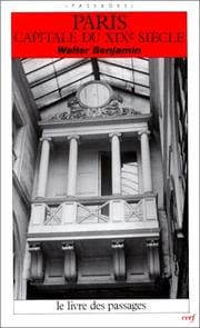 Paris, capitale du XIXe siècle