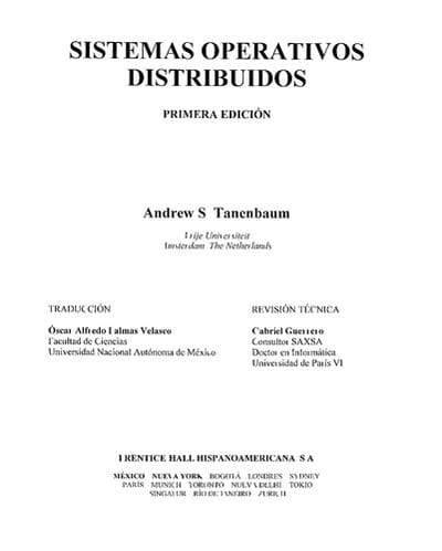 Sistemas Operativos Distribuidos