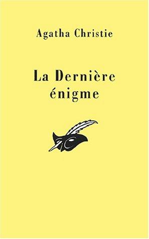 Dernière énigme