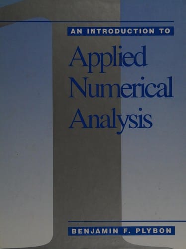 An introduction to applied numerical analysis