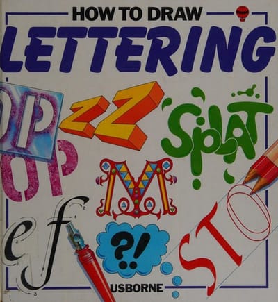 How to draw lettering